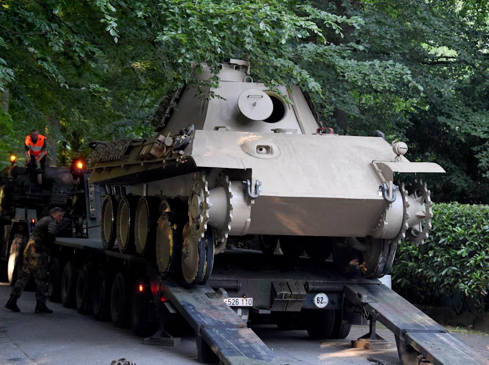 A World War II Nazi tank discovered in a retiree’s basement leads to